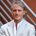 Roberto Mancini in primo piano
