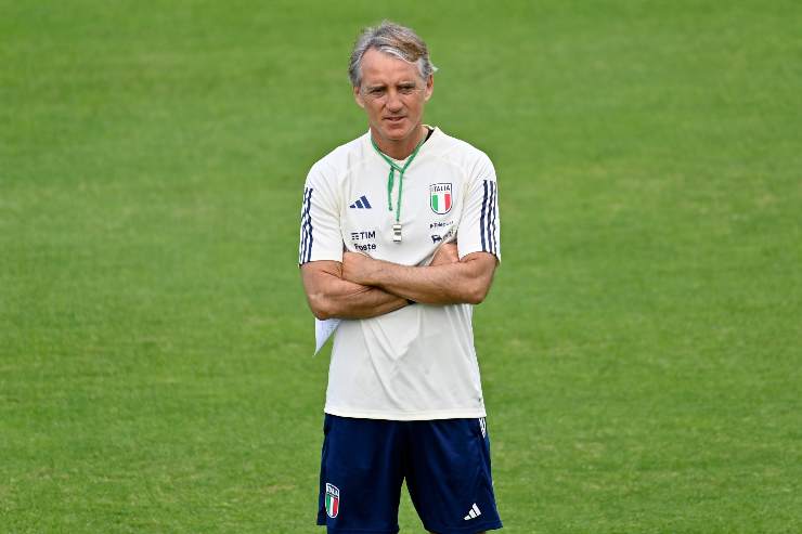 Roberto Mancini ai tempi dell'Italia