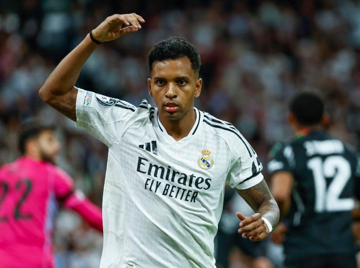 Rodrygo in primo piano