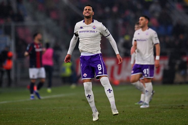 Mandragora esulta dopo il gol