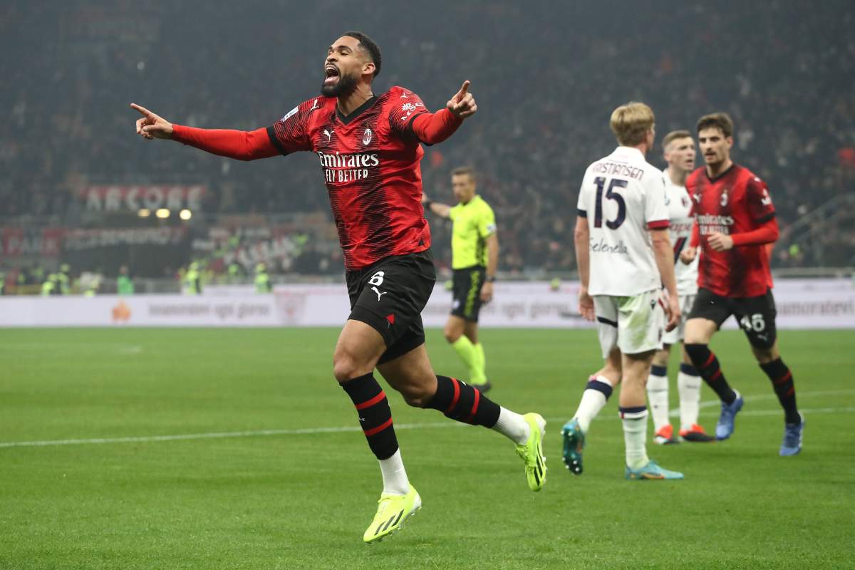 Loftus-Cheek esulta dopo il gol contro il Bologna