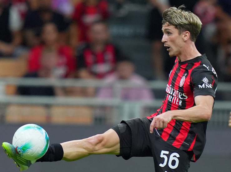 Saelemaekers durante una partita