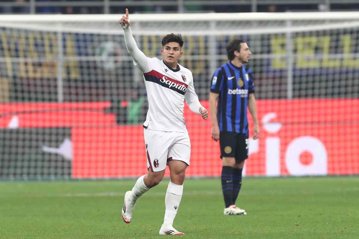 Castro durante Inter-Bologna