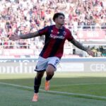 Castro esulta dopo il gol
