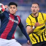 Castro in azione contro il Borussia Dortmund