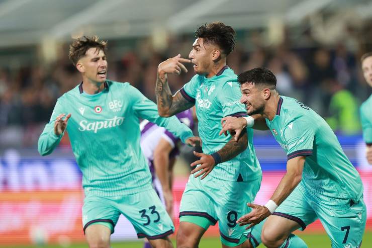 Castro esulta dopo il gol