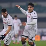 Castro esulta dopo il gol