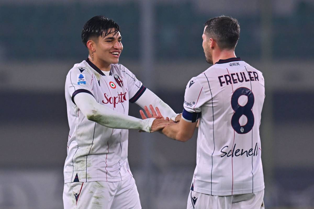 Castro esulta dopo il gol