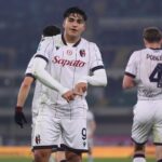 Castro esulta dopo il gol