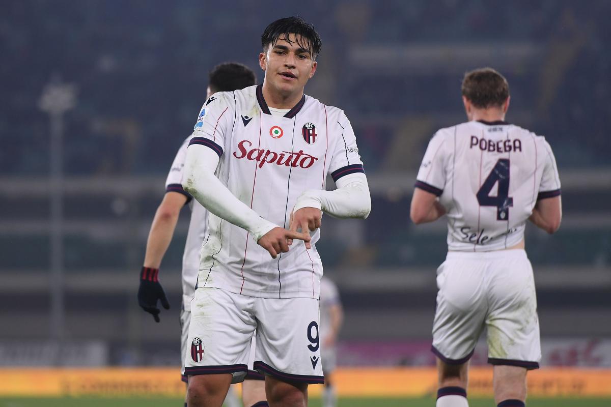 Castro esulta dopo il gol