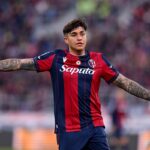 Santiago Castro durante Bologna-Lazio