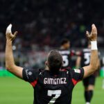 Gimenez esulta dopo il gol