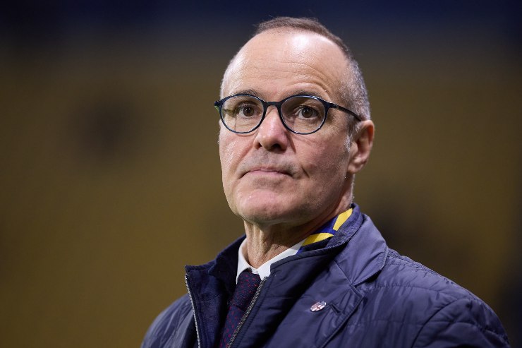 Joey Saputo, President of Bologna FC looks on prior to the Serie A match between Parma Calcio 1913 and Bologna FC 1909 at Stadio Ennio Tardini on November 02, 2025 in Parma, Italy.