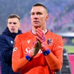 Lukasz Skorupski of Bologna FC during the UEFA Europa League 2025/26 League Phase MD7 match between Bologna FC 1909 and Celtic FC at Stadio Renato Dall'Ara on January 22, 2026 in Bologna, Italy.