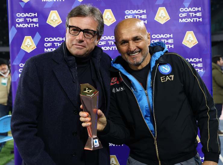 Giuntoli e Spalletti ai tempi del Napoli