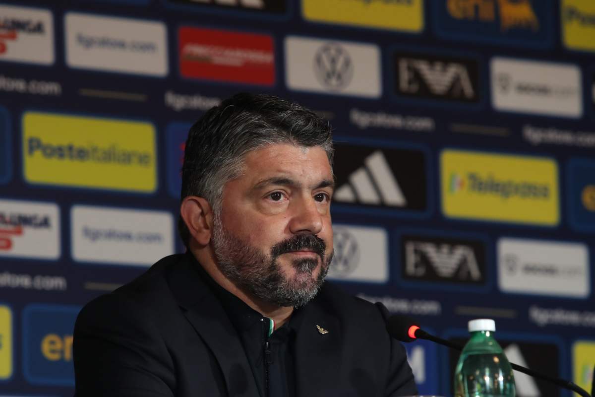 Gennaro Gattuso in conferenza stampa