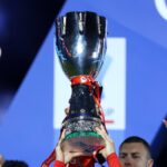 Il trofeo della Supercoppa Italiana