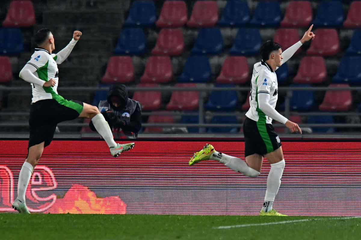 Muharemović esulta dopo il gol