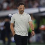 Domenico Tedesco durante Bologna-Sassuolo di Serie A