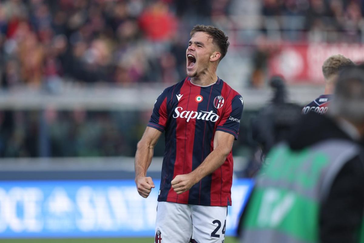 Dallinga esulta dopo il gol