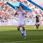 Thijs Dallinga dopo un gol