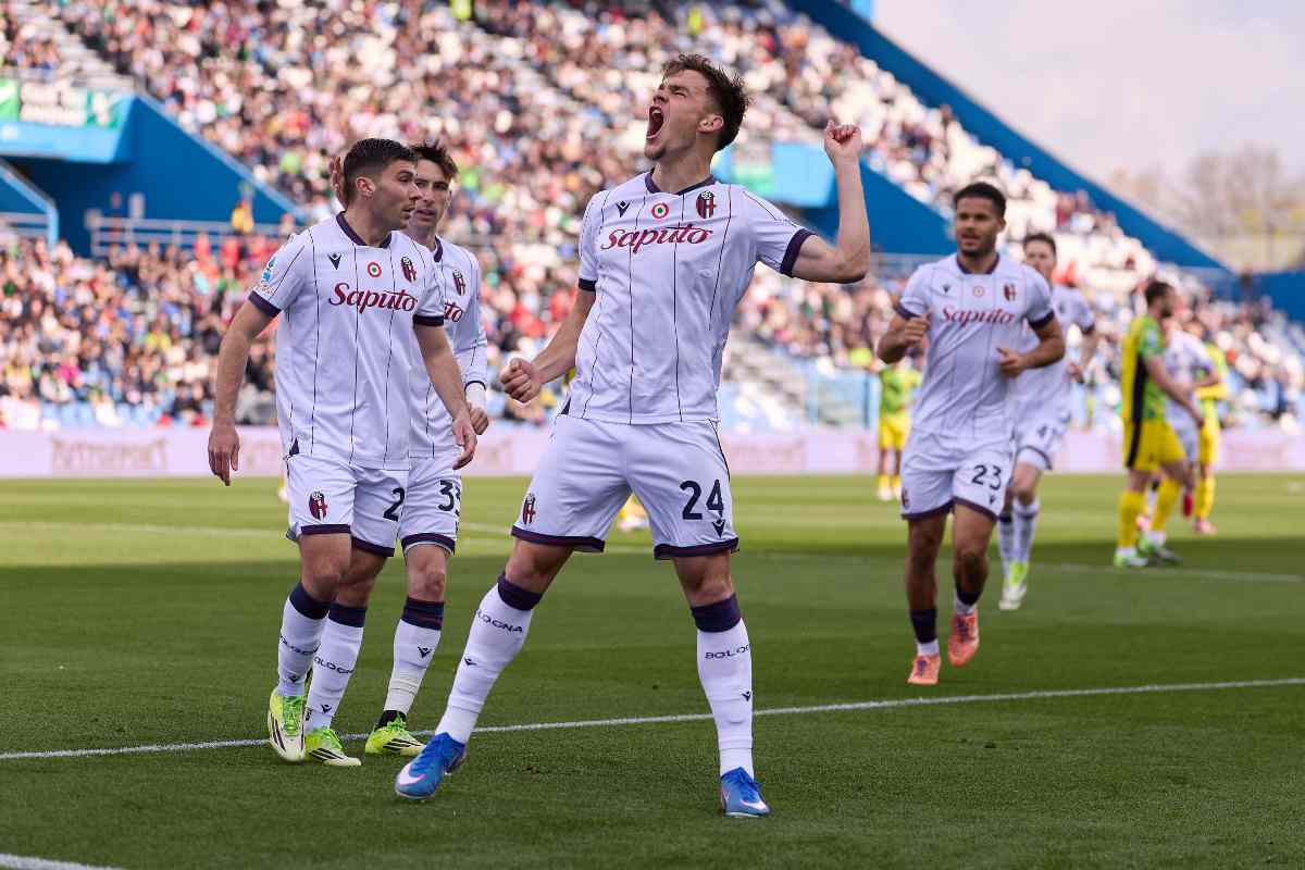 Sassuolo-Bologna, quinta vittoria consecutiva fuori casa: è la terza volta che accade nella storia