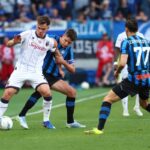Thijs Dallinga in azione durante Atalanta-Bologna
