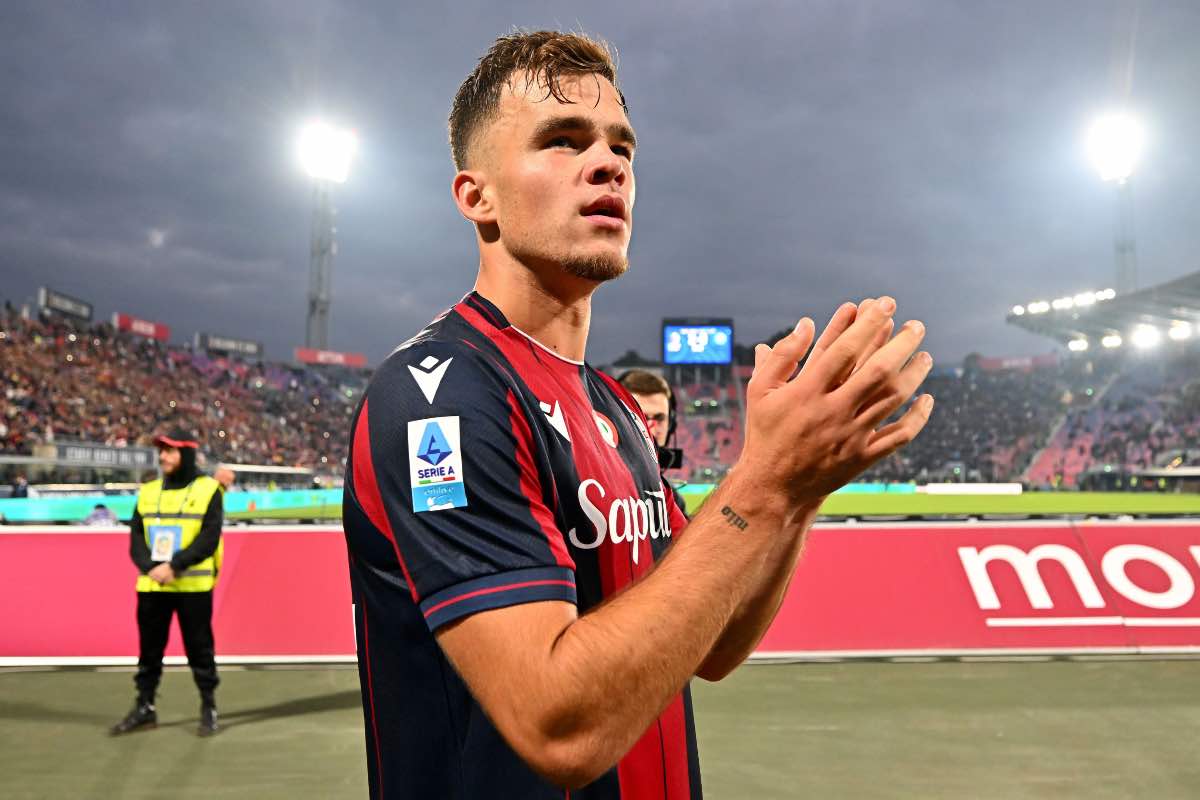 Thijs Dallinga dopo Bologna-Napoli