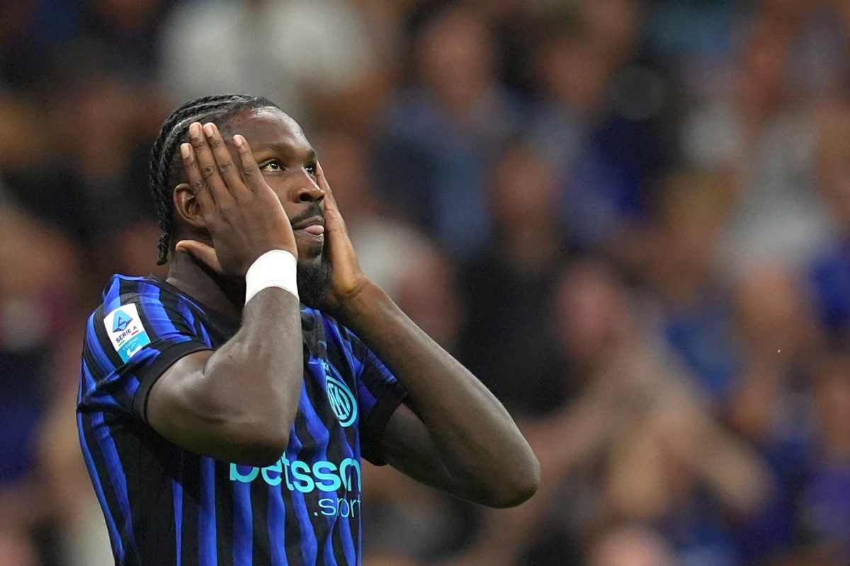 Thuram con le mani in faccia
