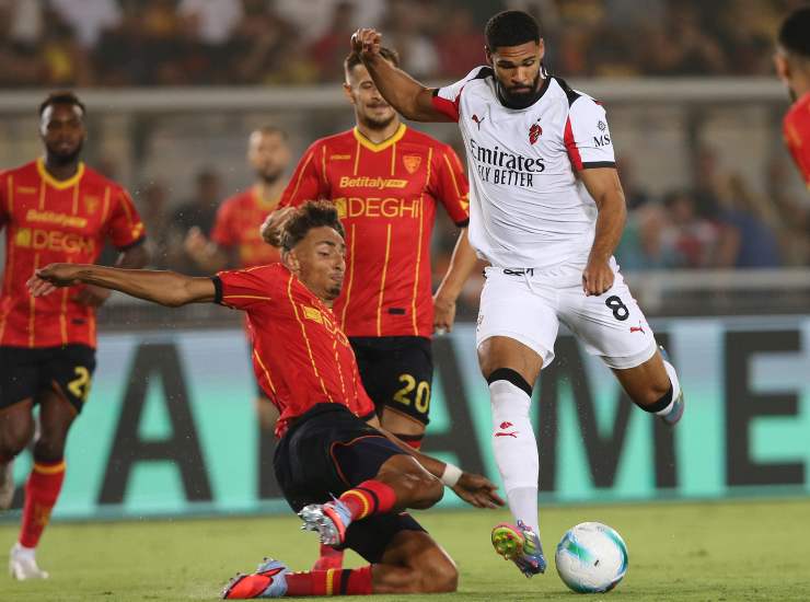 Tiago Gabriel contro il Milan