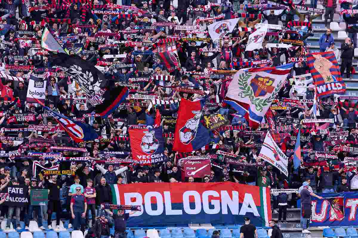 La tifoseria del Bologna Fc