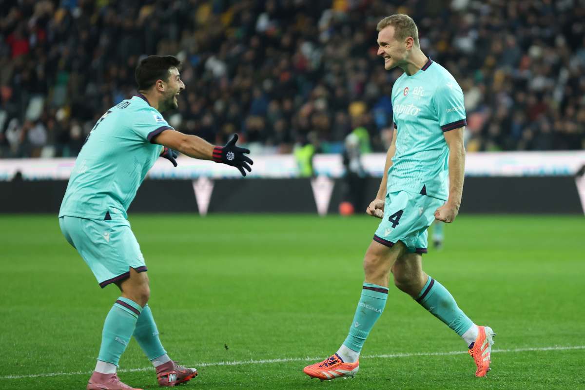 Pobega esulta dopo il gol