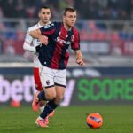Tommaso Pobega in azione durante Bologna-Cremonese