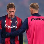 Heggem e Odgaard dopo Bologna-Juventus