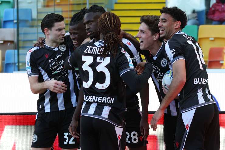 Udinese gruppo squadra