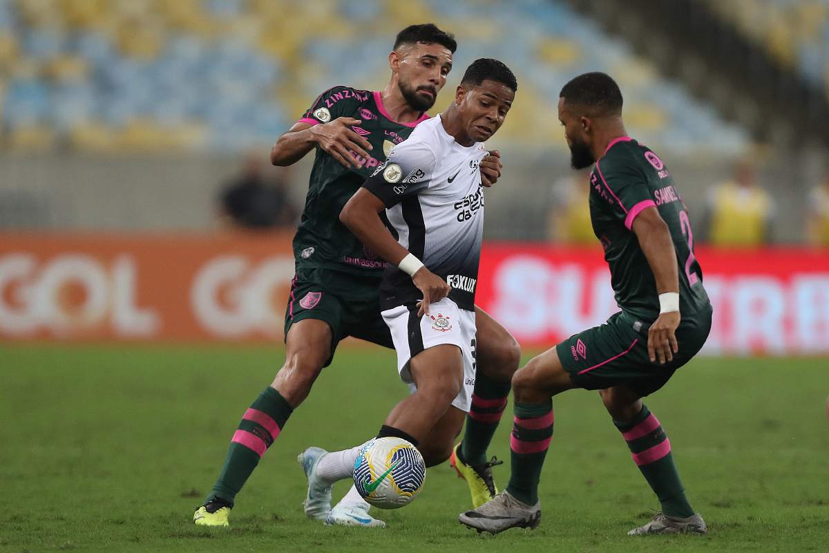 Wesley Gassova con la maglia del Corinthians