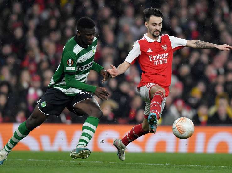 Fabio Vieira durante una partita