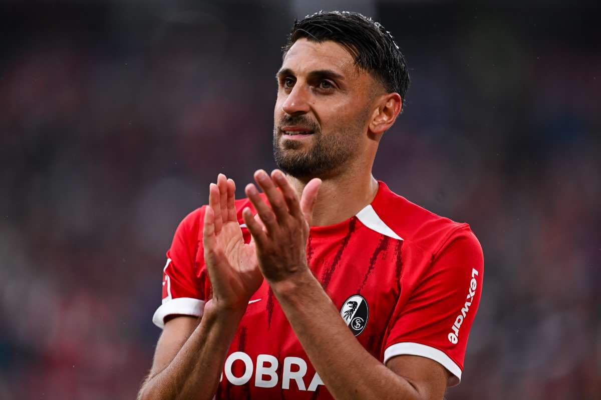Vincenzo Grifo con la maglia del Friburgo