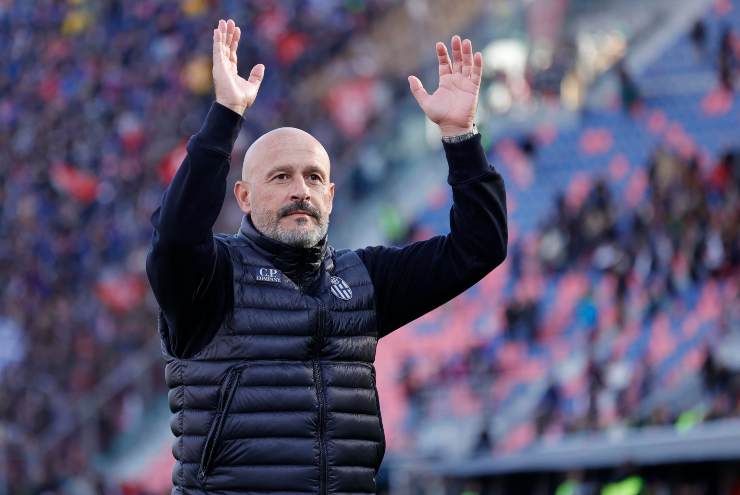 Vincenzo Italiano saluta i tifosi
