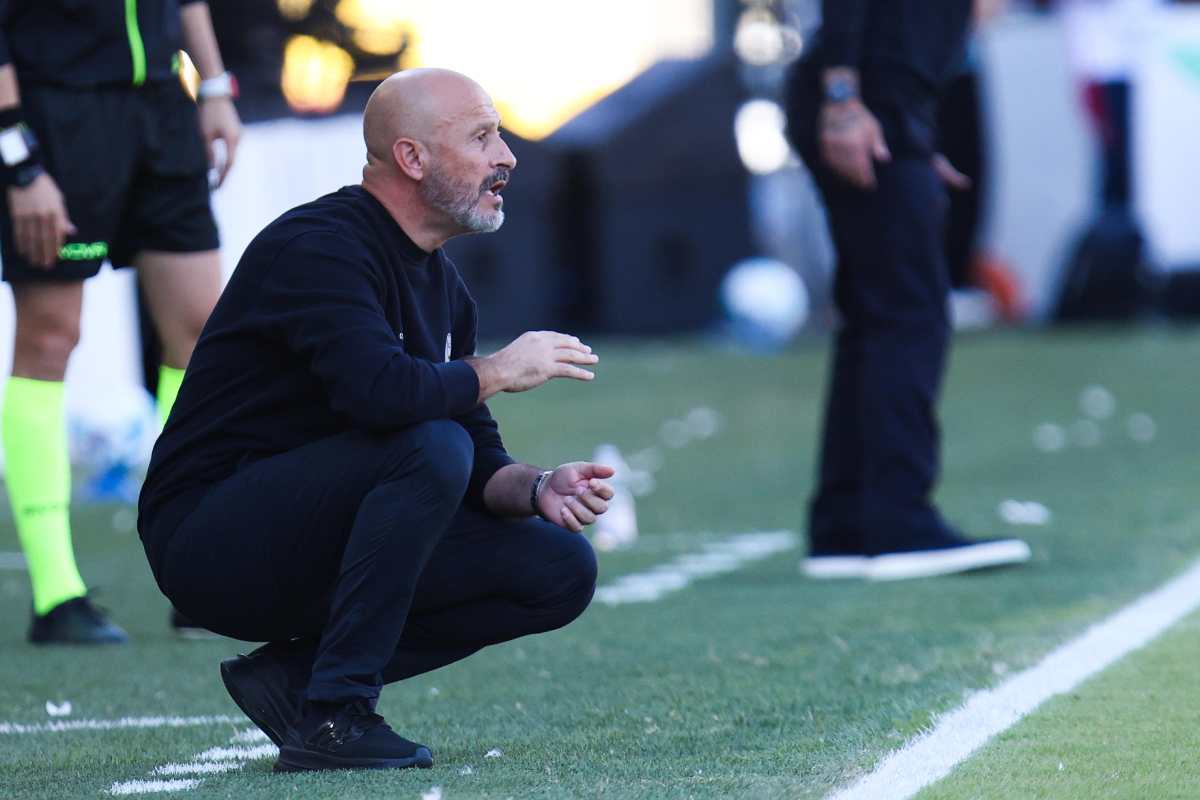 Vincenzo Italiano dà indicazioni dalla panchina