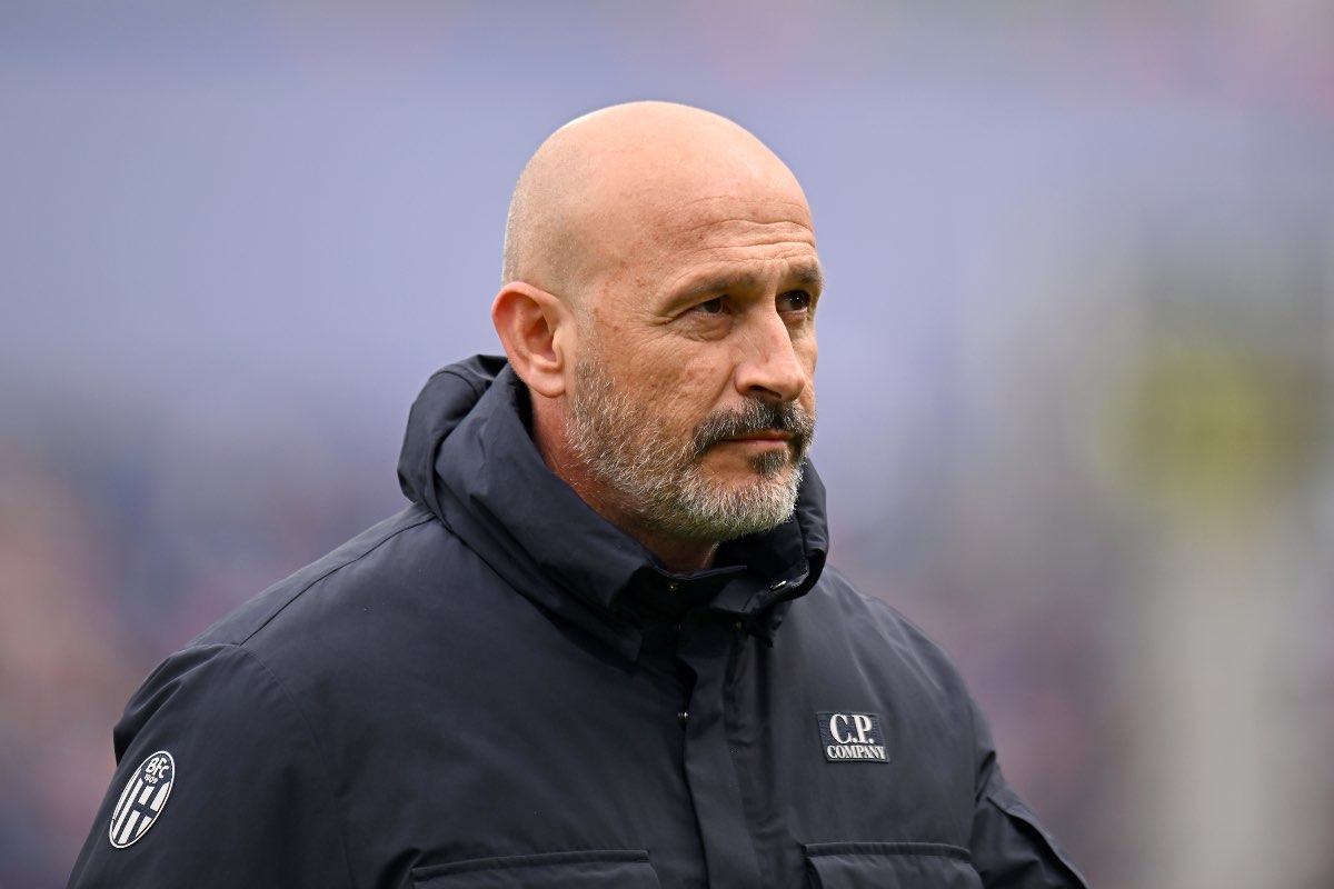 Vincenzo Italiano durante Bologna-Lazio
