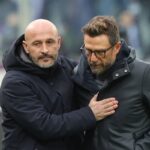 Di Francesco e Italiano si salutano