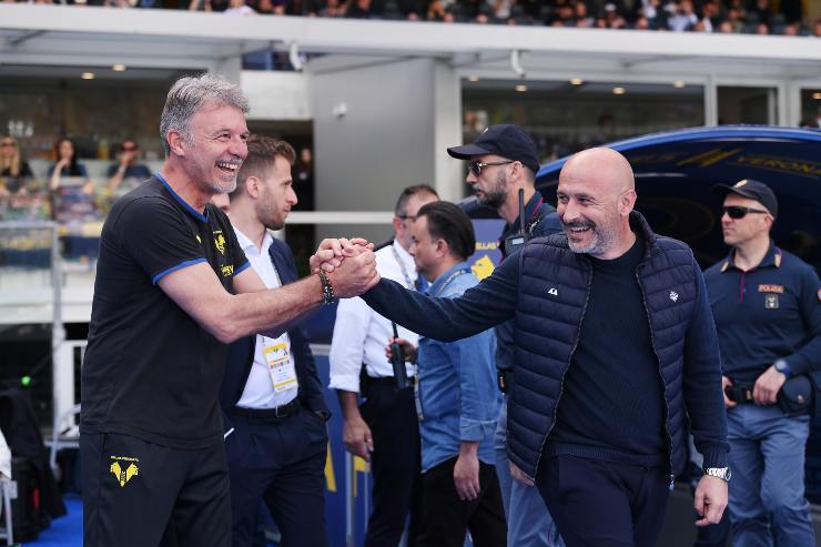 Baroni e Italiano saluto