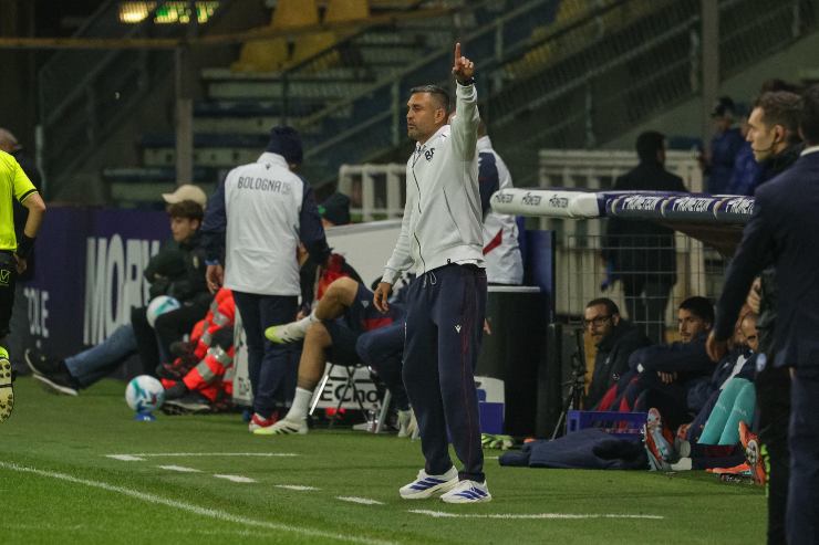 Daniel Niccolini durante Parma-Bologna