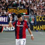 Riccardo Orsolini sotto la curva