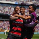 Wallace Yan esultanza Flamengo