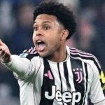 Weston McKennie con la maglia della Juve