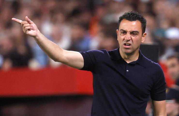 Xavi corrucciato