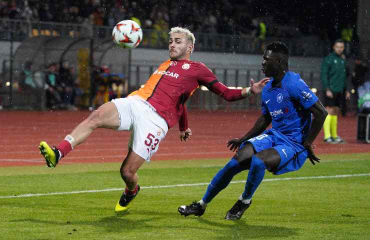 Yilmaz in azione