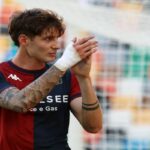 Alessandro Zanoli con la maglia del Genoa